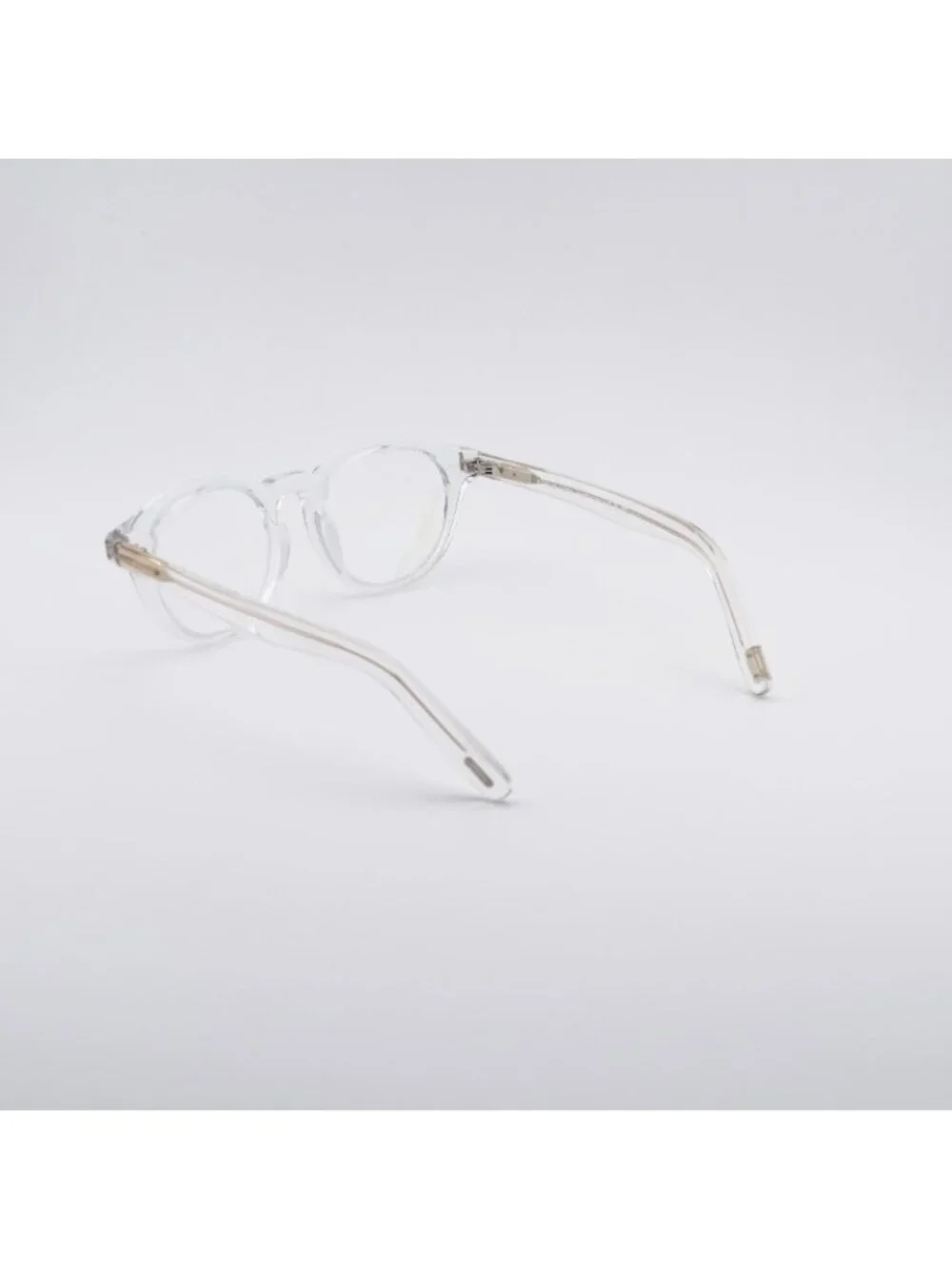 Tom Ford FT5931-DB 026 Eyeglasses Transparent 50mm Square Frame, Clear Lenses